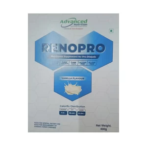 Renopro Nutritional Powder for Pre-Dialysis Vanilla Flavour 400gm (Refill Pack)