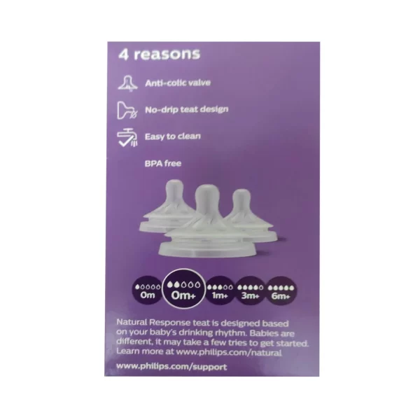4 reasons for Philips Avent Natural Response Bottle