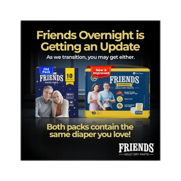 Friends Overnight Adult Diapers