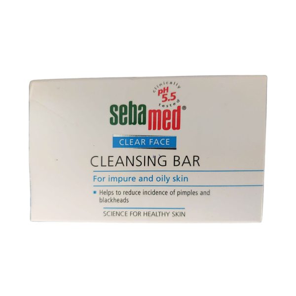 Sebamed Cleansing Bar for Impur and Oily Skin – 100gm Sebamed Cleansing Bar for Impur and Oily Skin – 100gm