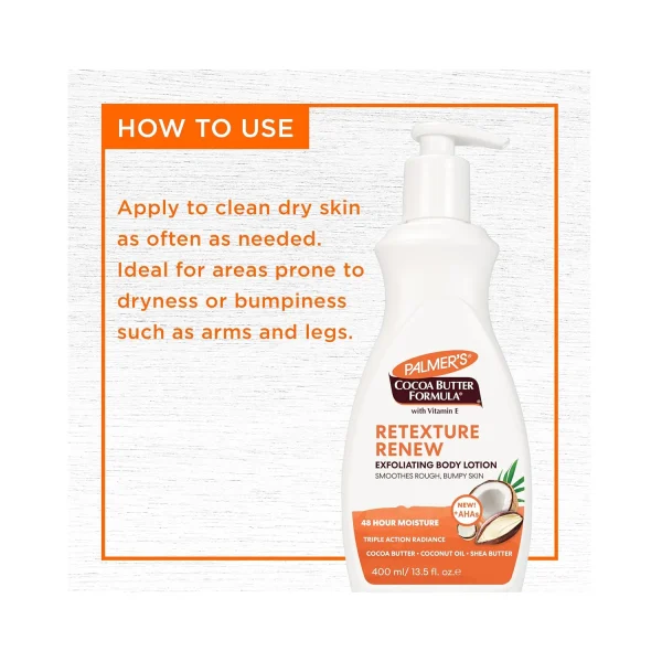 Palmer’s Cocoa Butter Formula Retexture Renew Lotion 400ml