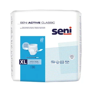 Seni Active Classic Diaper XL 120-160cm (30 Diapers)