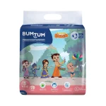 Bumtum Chota Bheem Ultrasoft Baby Diaper Pants Small 4 to 8 Kg