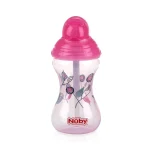 Nuby Click It Designer Series Flip-it Sippy Cup for Babies from 12+ Months