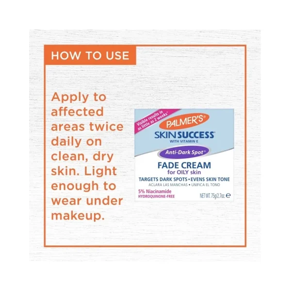 Palmer’s Skin Success Fade Cream for Oily Skin 75g