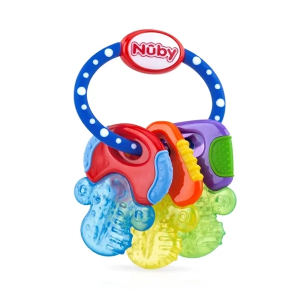 Nuby ICY Bite Key Soothing Teether for Babies from 3+ Months Nuby ICY Bite Key Soothing Teether for Babies from 3+ Months