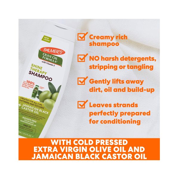 Palmers Olive Oil Formula Shine Therapy Shampoo 400ml