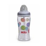Nuby Flip It Active Sipper With Thin Straw 360ml