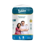 Elduro Premium Open Tape Diaper with Wetness Indicator 40 to 55 Inches – Large