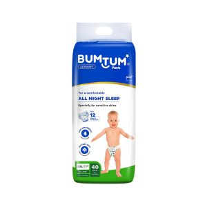 Bumtum Ultrasoft Baby Diaper Pants (40 Diapers )