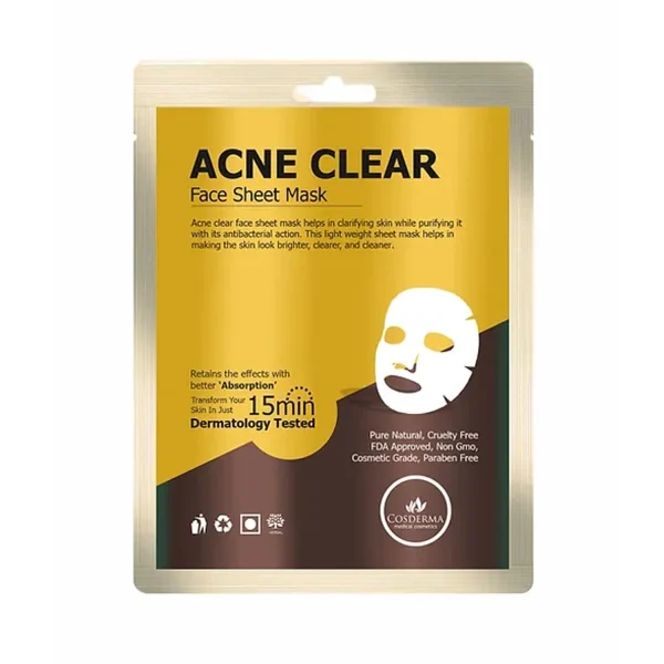 Acne Clear Face Sheet Mask
