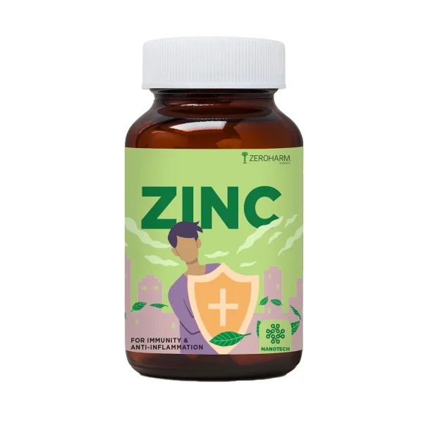 Zeroharm Sciences Zinc Supplement - 60 Tablets