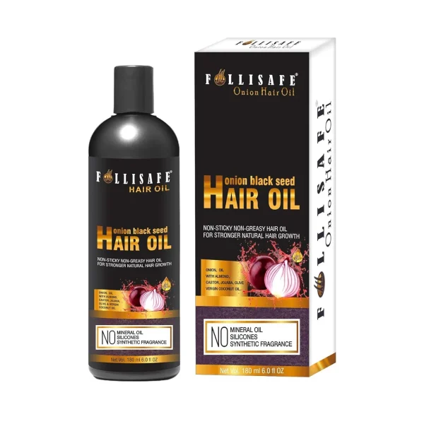 Follisafe Onion Hair Oil 180ml Follisafe Onion Hair Oil 180ml