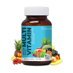 Zeroharm Sciences Whole Food Multivitamin Tablet for Men - 60 Tablets
