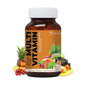 Zeroharm Sciences Whole Food Multivitamin Tablet for Women - 60 Tablets
