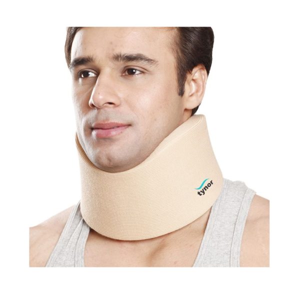 Tynor Cervical Collar With Firm Density Beige 1 Unit B-01 Tynor Cervical Collar With Firm Density Beige 1 Unit B-01