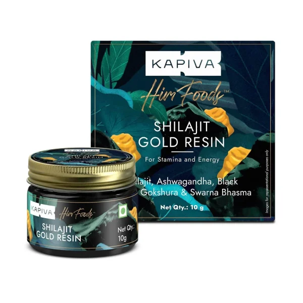 Kapiva Him Foods Shilajit Gold Resin Kapiva Him Foods Shilajit Gold Resin - 10g