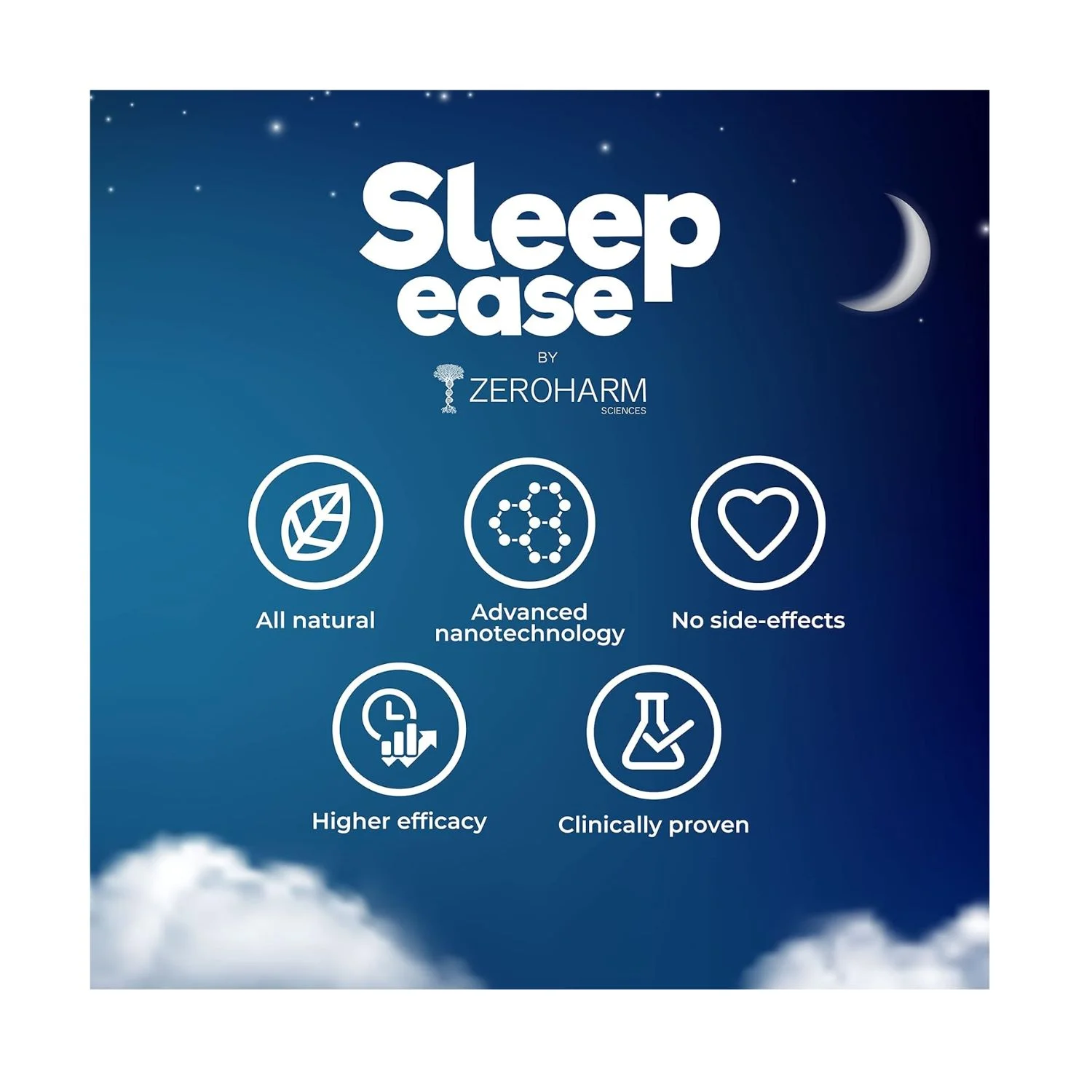 Zeroharm Science Sleep Ease – 60 Tablets - Image 5