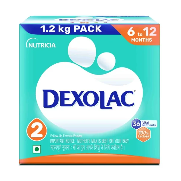 Dexolac 2 Follow - Up Formula Refill Pack 1.2kg Dexolac 2 Follow - Up Formula Refill Pack 1.2kg