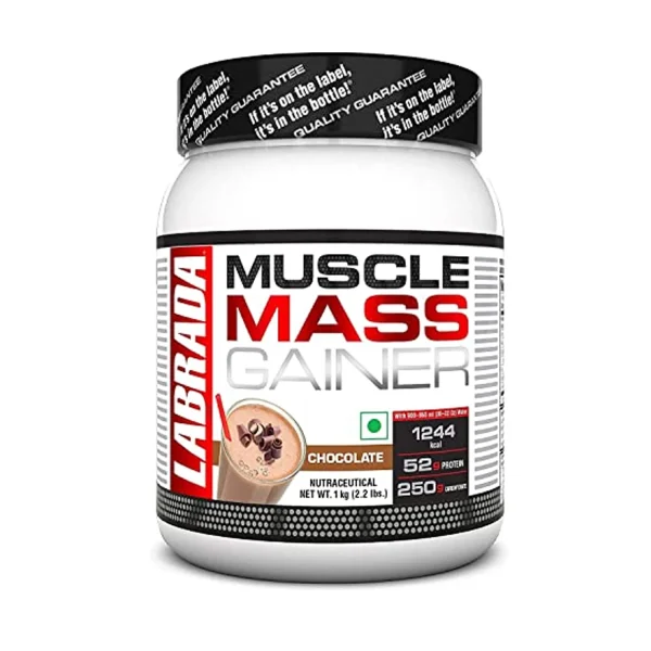 Labrada Mass Gainer Protein Powder 2.2lbs – 1kg (Chocolate) Labrada Mass Gainer Protein Powder 2.2lbs – 1kg (Chocolate)