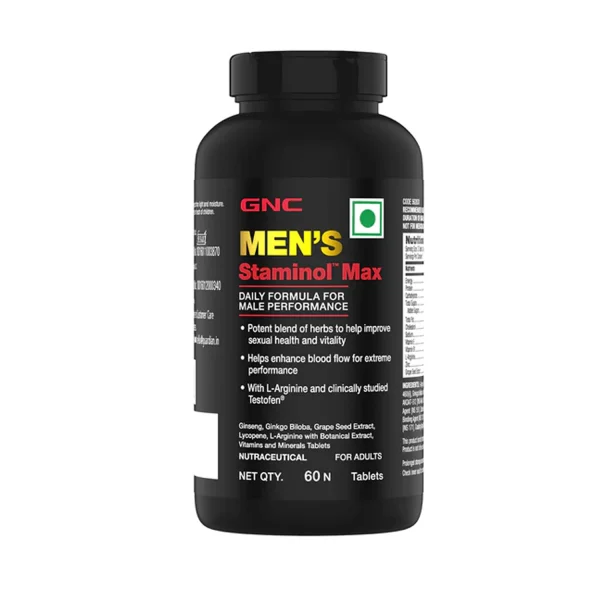 GNC Men’s Staminol Max – 60 Tablets GNC Men’s Staminol Max – 60 Tablets