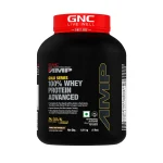 GNC AMP Gold 100% Whey Protein Advanced 4lbs – 1.81kg (Double Rich Chocolate)