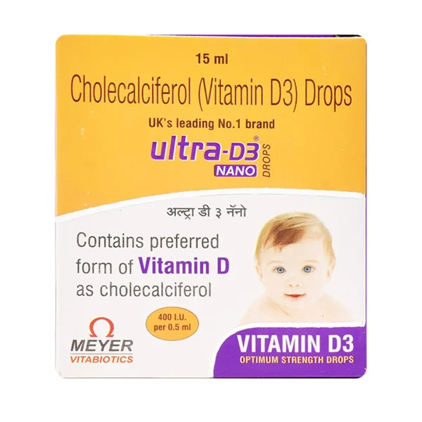 Vitabiotics Ultra D3 Nano Drops for Children 15ml Vitabiotics Ultra D3 Nano Drops for Children 15ml