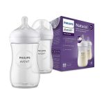 Philips Avent Natural Feeding Bottles With Teat 260 ml (Pack of 2)