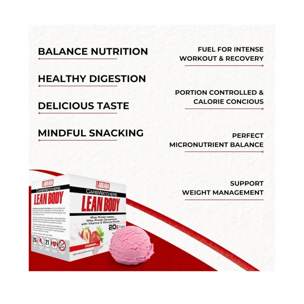 Labrada Lean Body Carbwatchers Strawberry