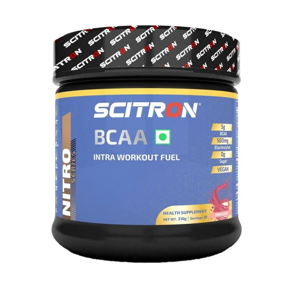 Scitron Nitro BCAA Powder 30 Servings - 210g (Pink Guava)