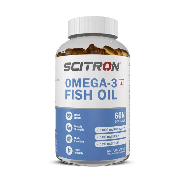 Scitron Fish Oil Omega-3 Capsules - 60 Capsules