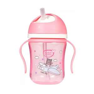 BuddsBuddy Soft Straw Sipper Cup for Babies from 18+ Months - 220ml