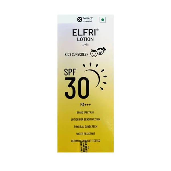 Torrent Elfri Kids Sunscreen Lotion - 60g Torrent Elfri Kids Sunscreen Lotion - 60g