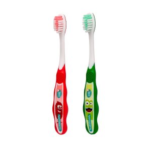 Budds Buddy Monster Kids Toothbrush (Pack of 2)