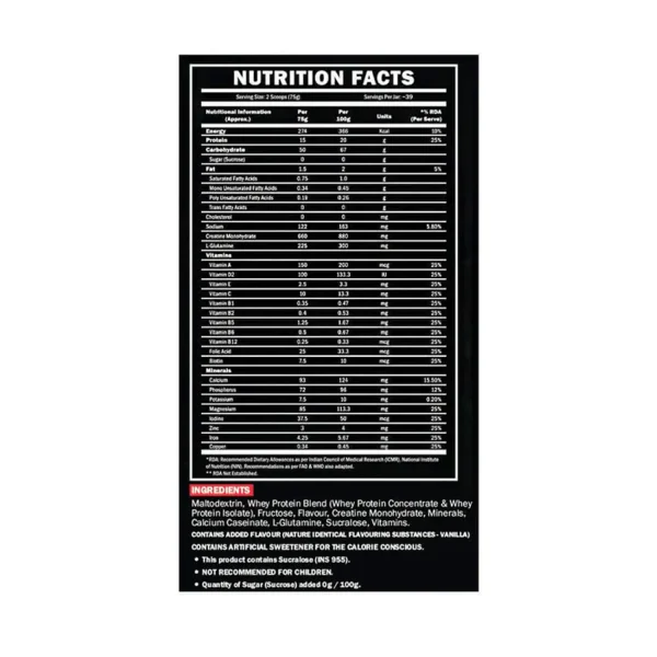 Scitron Supreme Mass Gainer