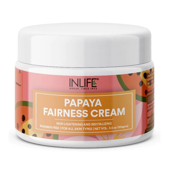 Inlife Natural Papaya Fairness Cream (100gm) Inlife Natural Papaya Fairness Cream (100gm)
