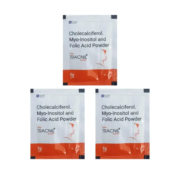 Curatio Tracnil Sachets for PCOS – (Pack of 3 each 5g)