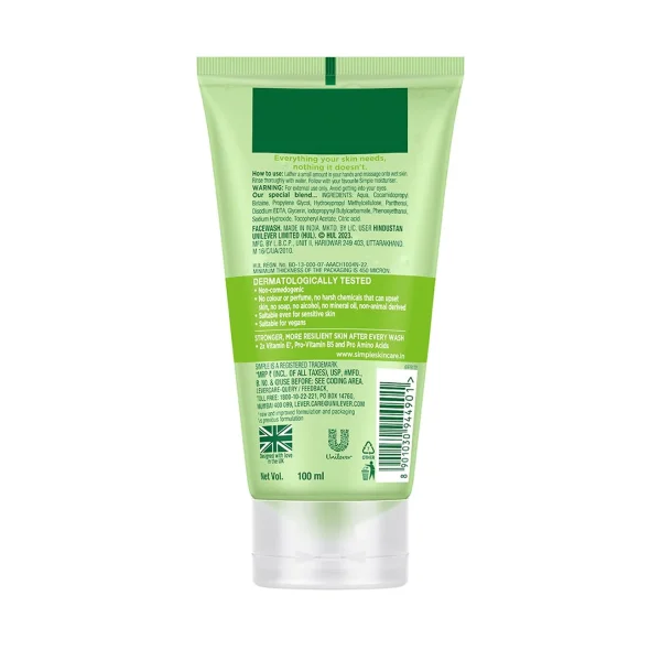 Simple Kind to Skin Refresh Face Wash