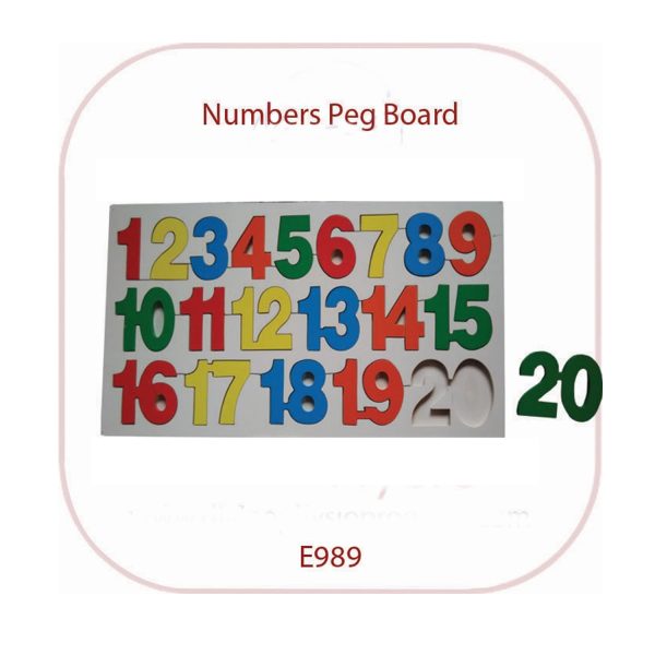 Divine Numbers Peg Board (E989) Divine Numbers Peg Board (E989)