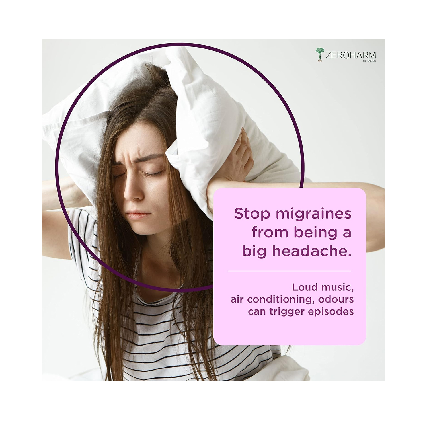 Zeroharm Holo Migraine – 60 Capsules - Image 3