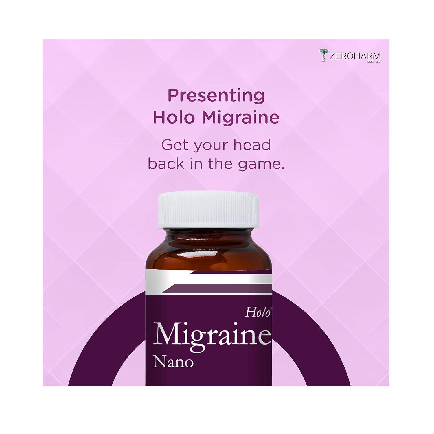Zeroharm Holo Migraine – 60 Capsules - Image 4