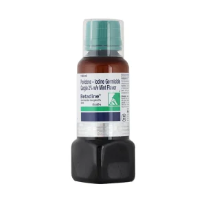 Betadine Germicide Gargle 2%, Mint, 100ml