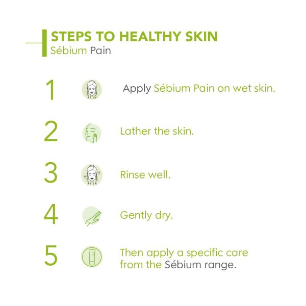 Bioderma Sebium Pain Purifying Cleansing Bar (100 gm)