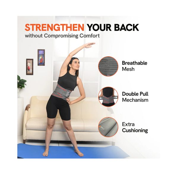 Malu Healthcare Lumbo Sacral Belt Double Support