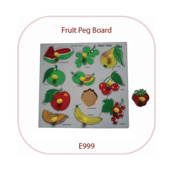 Divine Fruit Peg Board (E999)