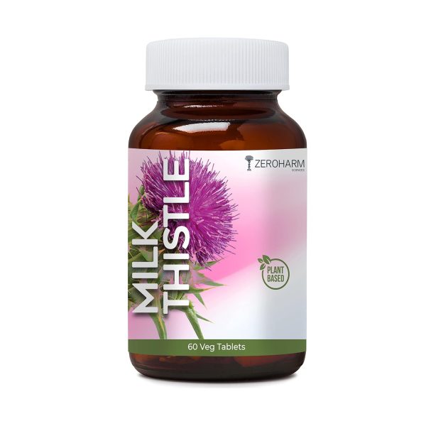 Zeroharm Sciences Holistic Milk Thistle (60 Tablets)