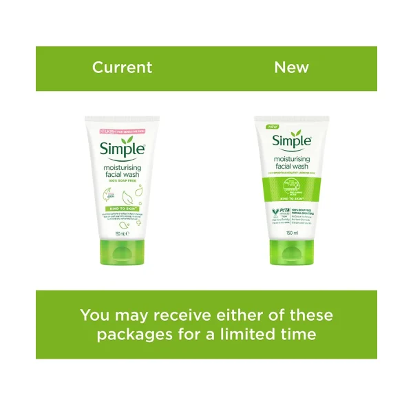 Simple Kind to Skin Refresh Face Wash