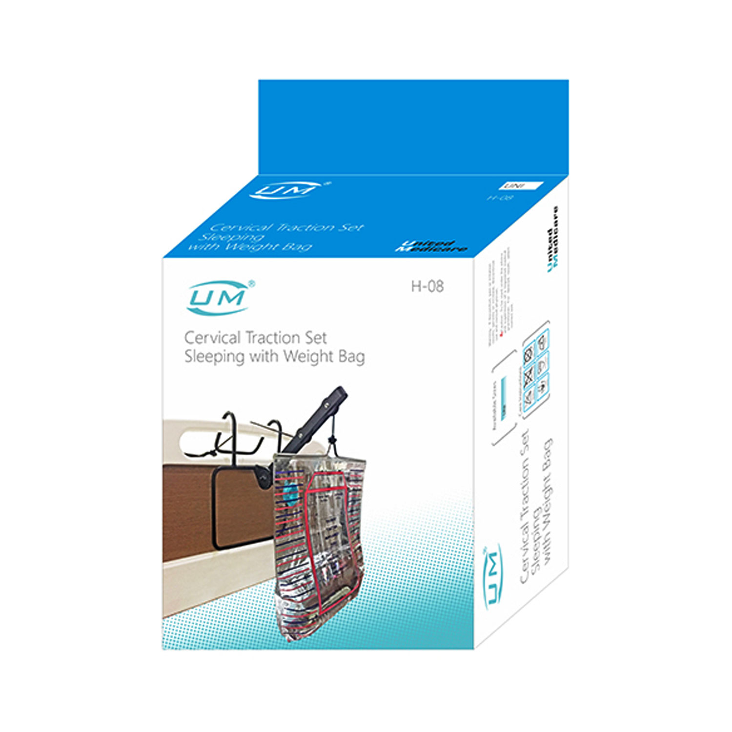 United Medicare Cervical Traction Set Sleeping with Weight Bag
