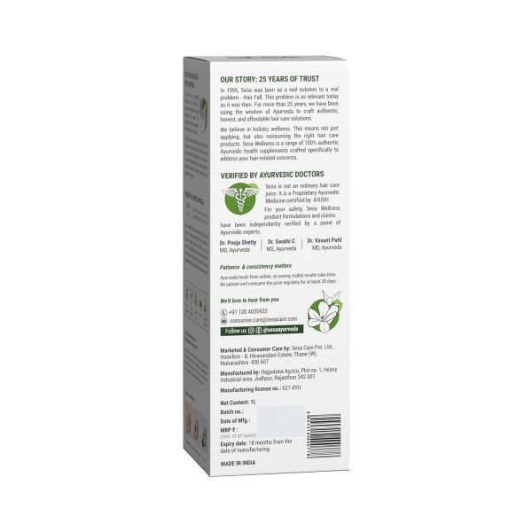 Ayurvedic Hair Care Juice