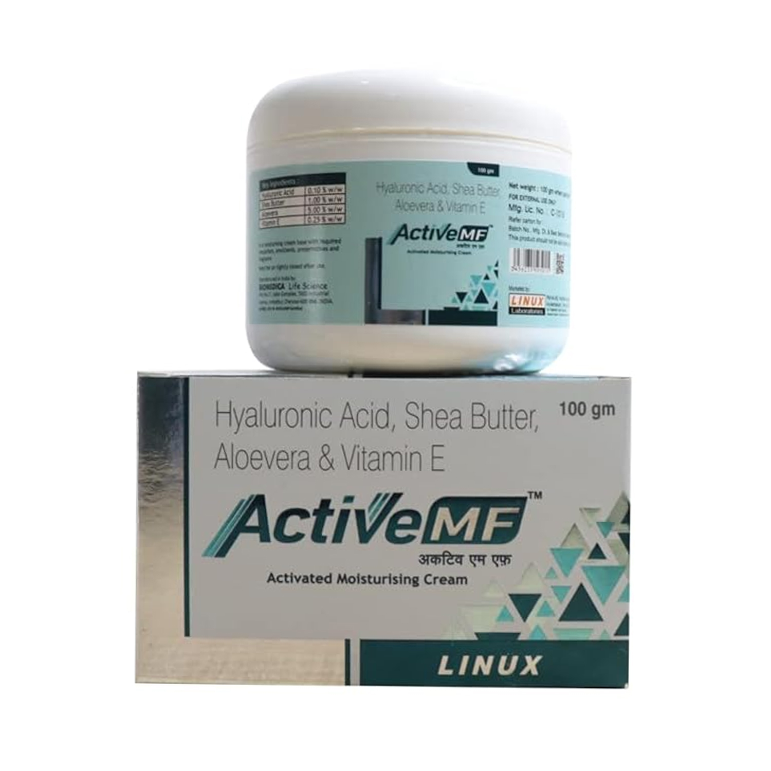 Active MF Activated Moisturizing Cream (100gm)